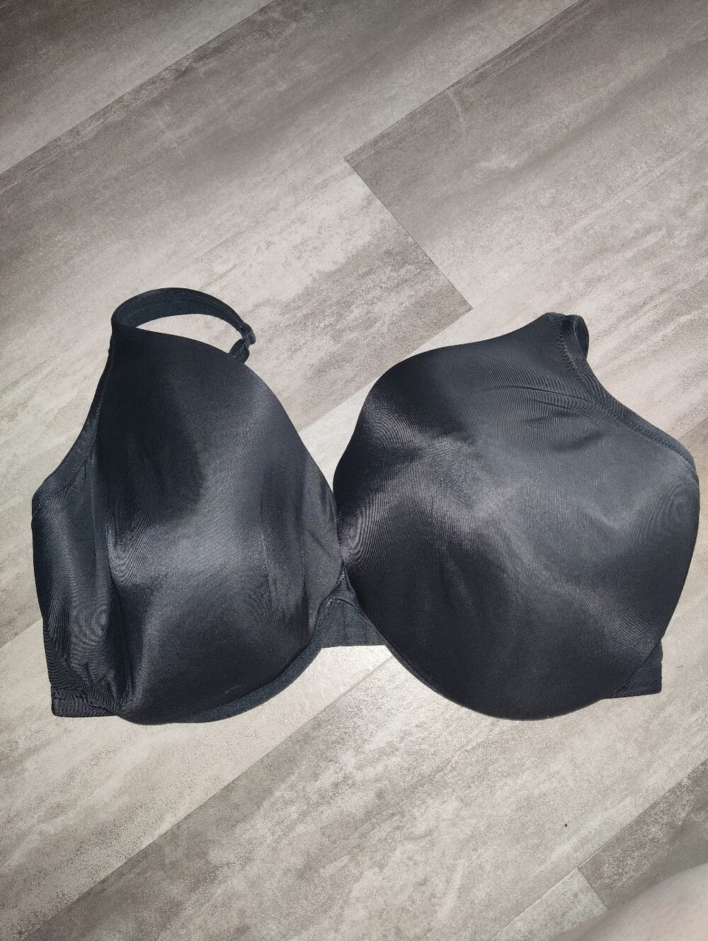 Cacique 44J Black Underwire Full Coverage Bra Plus Size